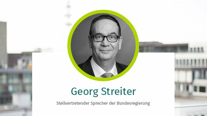 Stellvertretender Regierungssprecher Georg Streiter