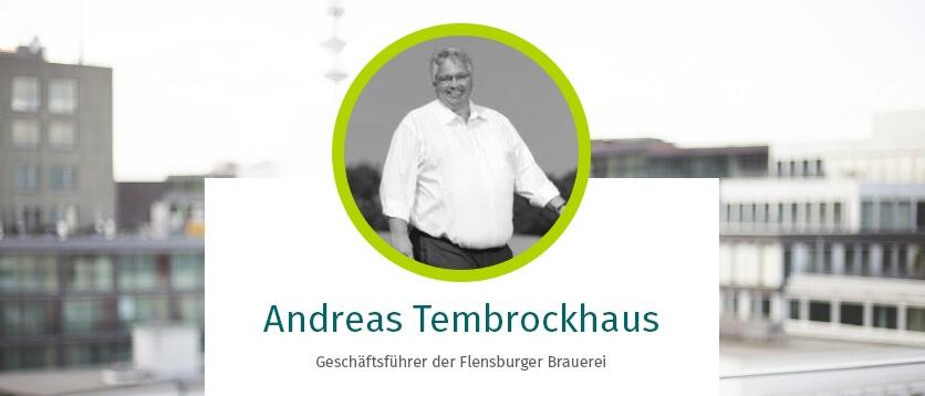 Mein Start Andreas Tembrockhaus Flensburger Brauerei
