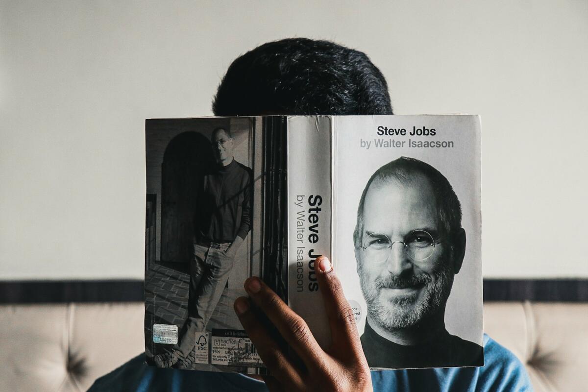 Steve Jobs ist für viele Menschen ein Vorbild.  © Unsplash / Md Mahdi