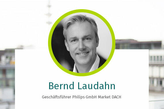 Bernd Laudahn ist Gesachäftsführer bei Philips DACH