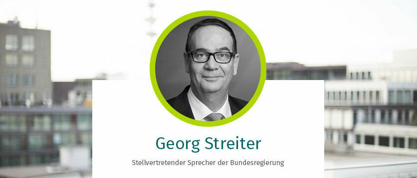 Georg Streiter, stellvertretender Regierungssprecher