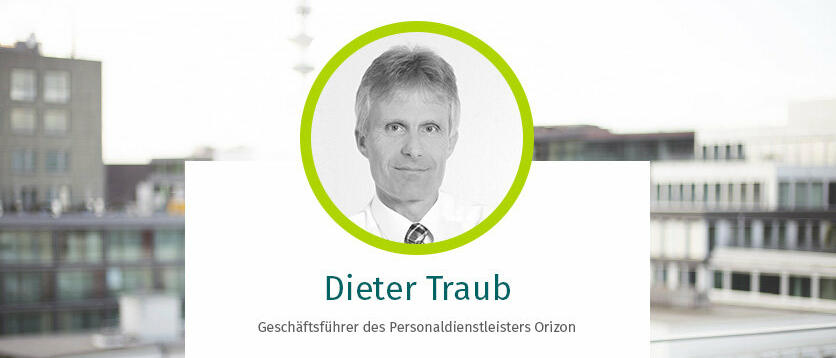 Dieter Traub Geschäftsführer Orizon