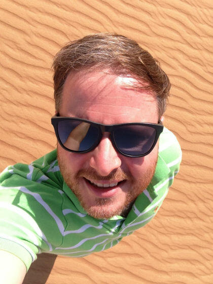 Kreativdirektor Sascha Kuntze arbeitet als Expat in Dubai